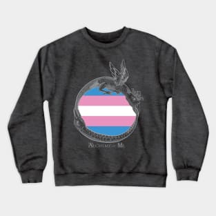 Alchemy of Me, Trans Crewneck Sweatshirt